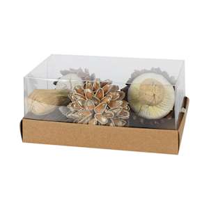 VERTUO Mushroom Ornaments 4 in. Pkg/3