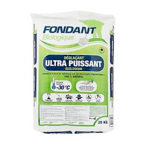 Déglaçant biologique pour le béton -30°C, 20 kg