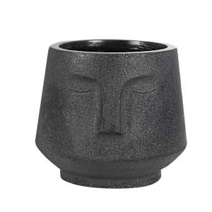 VERTUO Face Pot Cover 9 1/2 in. Black