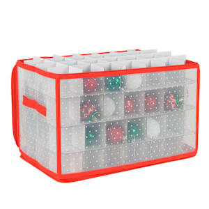 Sac de rangement pour ornements de Noël 112 compartiments