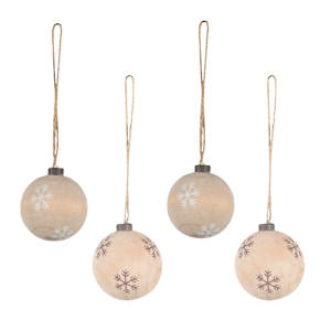 VERTUO Christmas Balls 2 3/8 in. Set/4