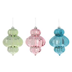 VERTUO Christmas Balls 5 7/8 in. Set/3