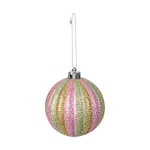 Boules de Noël bonbons 3 1/8 po Ens/9 VERTUO