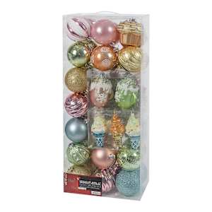 Boules de Noël et ornements Ens/52 VERTUO