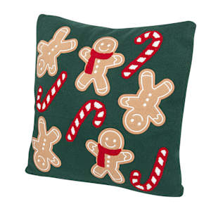 Coussin pain d'épices 17 3/4 po x 17 3/4 po VERTUO