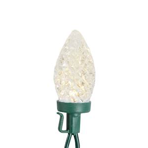 Jeu de 40 lumières DEL C9 blanc chaud et multicolore