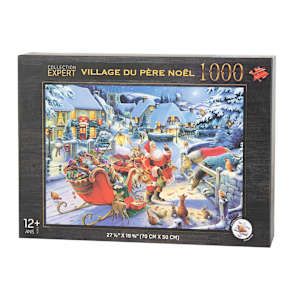 Casse-tête Village du Père Noël 1 000 morceaux