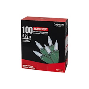 100 Miniature Lights Set Clear