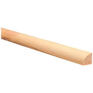Clear Jointed Pine Quarter Round Moulding - 7/16 in. x 11/16 in. x 16 ft.