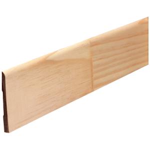 Plinthe unie en pin clair jointé 5/16 po x 3 1/8 po x 16 pi