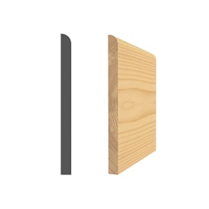 Plain Clear Jointed Pine Baseboard 5/16 in. x 4 1/8 in. x 16 ft.