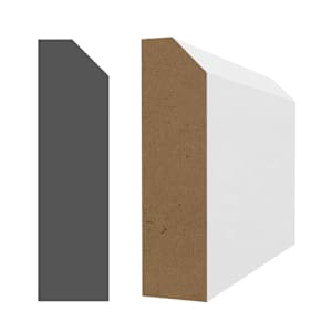 Zen Wood Fibre Case Moulding 3/4 in. x 2 3/4 in. x 8 ft.