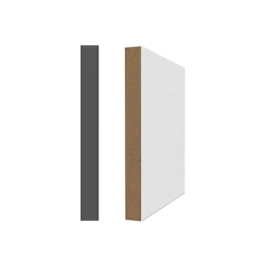 Zen Wood Fibre Baseboard 1/2 in. x 4-1/2 in. x 8 ft.