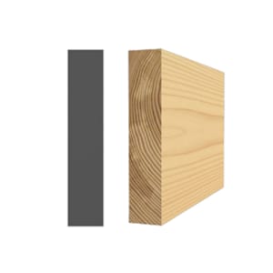 Jointed Pine Case Moulding1/2 in. x 2-1/4 in. x 7 ft.