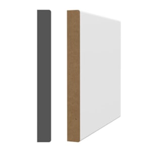 Rectangular Wood Fibre Baseboard 
3/8 in. x 3-1/2 in. x 8 ft.