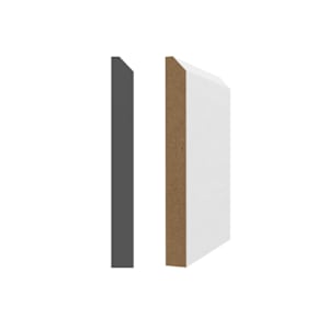 Zen Wood Fibre Baseboard 5/8 in. x 5-1/2 in. x 8 ft.