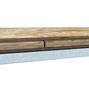 InsulFloorBoard Insulated Subfloor Panels 15 1/2 in. x 47 1/2 in. x 1 in. Pkg/4