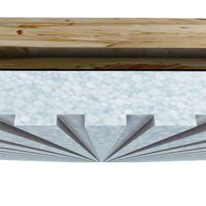 InsulFloorBoard Insulated Subfloor Panels 15 1/2 in. x 47 1/2 in. x 1 in. Pkg/4