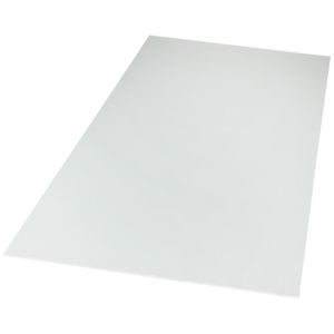 Smooth Finish Fibre Cement Siding Panel Arctic White 4 ft. x 8 ft.