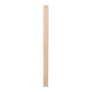 Contemporary Oak Half Post