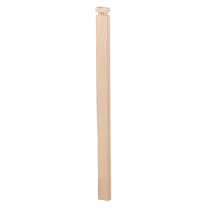 Contemporary Oak Half Post