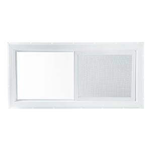 Fenêtre de cabanon avec ouvrant 17 po x 36 po NEKTRA