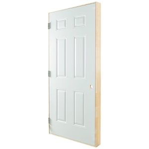 Shed Steel Door 36 in. LH