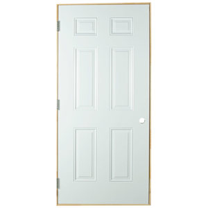 Shed Steel Door 36 in. LH