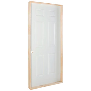 Shed Steel Door 36 in. LH