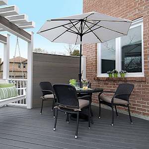 Trex Enhance Basics Composite Patio Board Square Edge Clam Shell 5 1/2 in x 16 ft