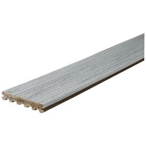 Trex Enhance Naturals Composite Patio Board Groove Edge Foggy Wharf 5 1/2 in x 12 ft