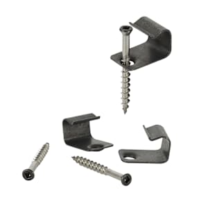Trex Grooved-Edge Boards Start/End Clips Pkg/36