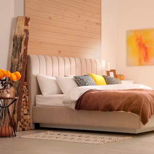 Kelowna Cedar Decorative Wall Panel 4 ft. x 8 ft.