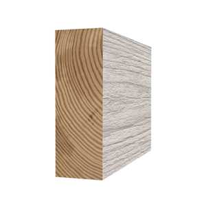 White Steel Ôthentik Wall Cladding Moulding 8 ft.