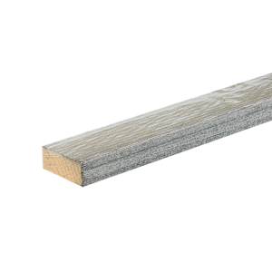 White Steel Ôthentik Wall Cladding Moulding 8 ft.