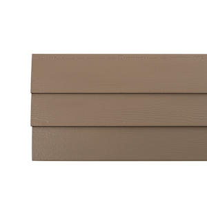 Khaki Brown Fibre Cement Siding 6 1/4 in. x 12 ft.