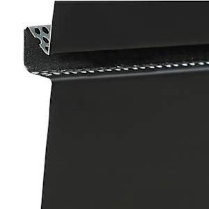 Soffite à ventilation invisible Truvent noir 
12 po x 12 pi