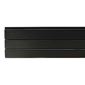 Soffite à ventilation invisible Truvent noir 
12 po x 12 pi