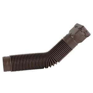 Geno-Flex Universal Downspout Extension Brown 2 ft. to 4 ft.