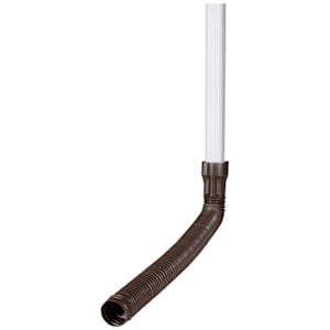 Geno-Flex Universal Downspout Extension Brown 2 ft. to 4 ft.