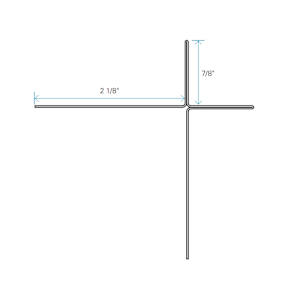 Contemporain UrbahnOutside Corner Moulding 10 ft.