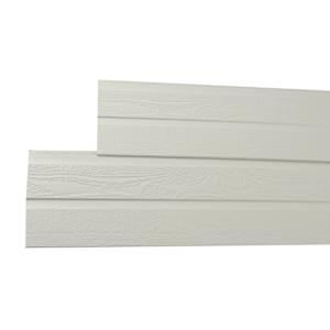 Canexel Mist Grey Outdoor Siding Ridgewood D-5 12 in. x 12 ft.