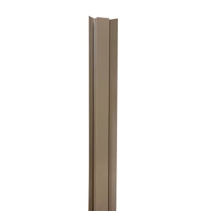 Cliffside Aluminum Inside Corner Moulding 1/2 in. x 9 ft. 6 in.