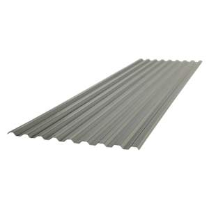 Panneau de polycarbonate ondulé Greca fumé 2 pi x 12 pi