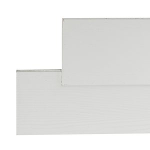 Arctic White Fibre Cement Siding 6 1/4 in. x 12 ft.