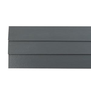 Night Grey Fibre Cement Siding 6 1/4 in. x 12 ft.