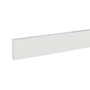 Planche de finition PVC pour revêtement d'extérieur 3 1/2 po x 12 pi