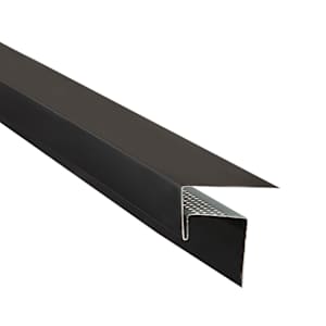 Siding Vent Moulding 10 ft. Black