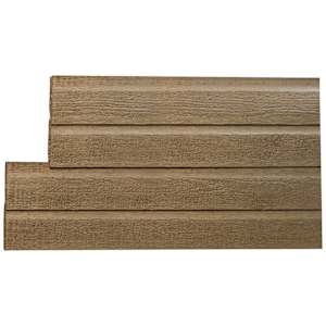 Canexel Sandalwood Outdoor Siding Ridgewood D-5 12 in. x 12 ft.