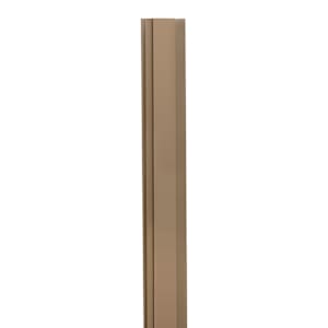 Sandalwood Aluminum Inside Corner Moulding 1/2 in. x 9 ft. 6 in.